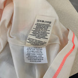 Hermès Cream and Neon Orange Jungle Love Hooded T-Shirt Size FR 36 (UK 8)