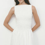 Faithfull - Margot Maxi Dress White