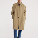 ROHE - Relaxed car coat | fawn