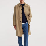 ROHE - Relaxed car coat | fawn