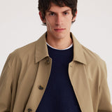 ROHE - Relaxed car coat | fawn