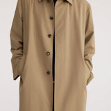 ROHE - Relaxed car coat | fawn