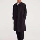 ROHE - Relaxed car coat | black