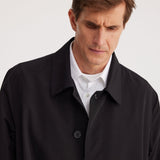 ROHE - Relaxed car coat | black