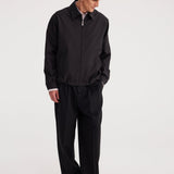 ROHE - Technical wool blouson jacket | charcoal