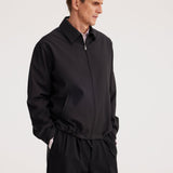 ROHE - Technical wool blouson jacket | charcoal