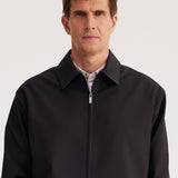 ROHE - Technical wool blouson jacket | charcoal