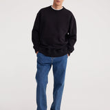 ROHE - Oversized crewneck logo sweatshirt | black