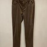 Loro Piana Light Brown Velvet Straight Leg Trousers Size IT 46 (UK 14) RRP £1,250