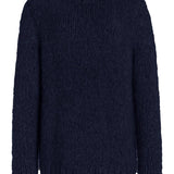 GABRIELA HEARST - Lawrence Knit Sweater in Dark Navy Welfat Cashmere