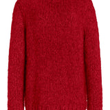 GABRIELA HEARST - Lawrence Knit Sweater in Red Welfat Cashmere