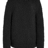 GABRIELA HEARST - Lawrence Knit Sweater in Black Welfat Cashmere