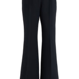 GABRIELA HEARST - Rhein Pant in Black Wool Silk Cady