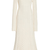 GABRIELA HEARST - Amaris Knit Maxi Dress in Ivory Cashmere