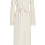 GABRIELA HEARST - Evan Knit Trench Coat in Ivory Wool