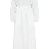 GABRIELA HEARST - Ahmose Maxi Dress in White Aloe Linen