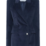 GABRIELA HEARST - Gavin Blazer in Dark Navy Sea Island Cotton Corduroy