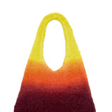 GABRIELA HEARST - Ino Knit Hobo Bag in Dip Dye Sunrise Welfat Cashmere