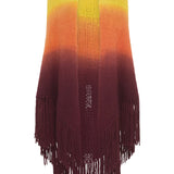 GABRIELA HEARST - Lauren Knit Wrap in Dip Dye Sunrise Welfat Cashmere