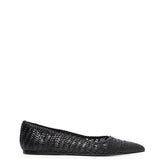 GABRIELA HEARST - Aurora Braided Flat Shoe in Black Leather