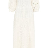 GABRIELA HEARST - Alastor Knit Maxi Dress in Ivory Wool Cashmere