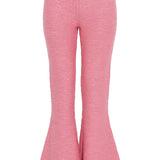 GABRIELA HEARST - Karpo Flare Cropped Knit Pant in Rosa Cashmere Silk