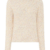 GABRIELA HEARST - Galene Knit Sweater in Ivory Multi Beaded Cashmere