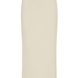 GABRIELA HEARST - Circe Knit Maxi Skirt in Ivory Merino Wool Cashmere