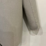 Loro Piana Grey/Blue Reversible Baby Cashmere Jimi Jacket with Leather Belt Size L (UK 12) RRP £5,055