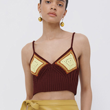 Simkhai - Gisella Crochet Crop Top