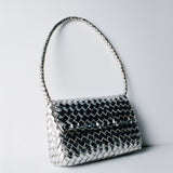 Roeffler Randall - Billie Silver Leather Shoulder Bag