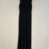 Zimmermann Black Jumpsuit with Ruched Detail Size 0 (UK 8)