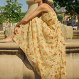 Posse - PALOMA MAXI DRESS - CITRUS FLORAL