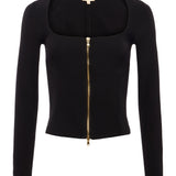 L'AGENCE - Ainslee Zip-Front Top