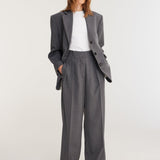 ROHE - Oversized blazer | grey melange