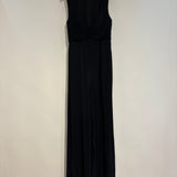 Zimmermann Black Jumpsuit with Ruched Detail Size 0 (UK 8)