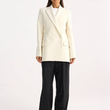 ROHE - Tailored wool blazer | ivory