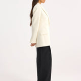 ROHE - Tailored wool blazer | ivory