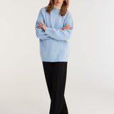 ROHE - Alpaca wool blend sweater | sky