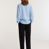 ROHE - Alpaca wool blend sweater | sky