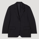 ROHE - High vent tailored jacket | black