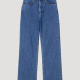 ROHE - High-waisted straight leg denim | indigo