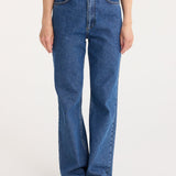 ROHE - High-waisted straight leg denim | indigo