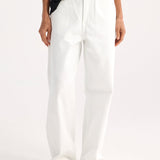 ROHE - Relaxed wide leg denim | optic white