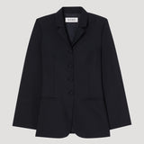 ROHE - Fitted wool blazer | black