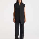 ROHE - Sleeveless jacket | black