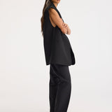 ROHE - Sleeveless jacket | black