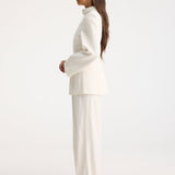 ROHE - Reversed blazer top | winter white