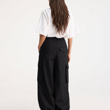 ROHE - Tailored cargo trousers | black