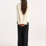 ROHE - Double-faced cape jacket | off white